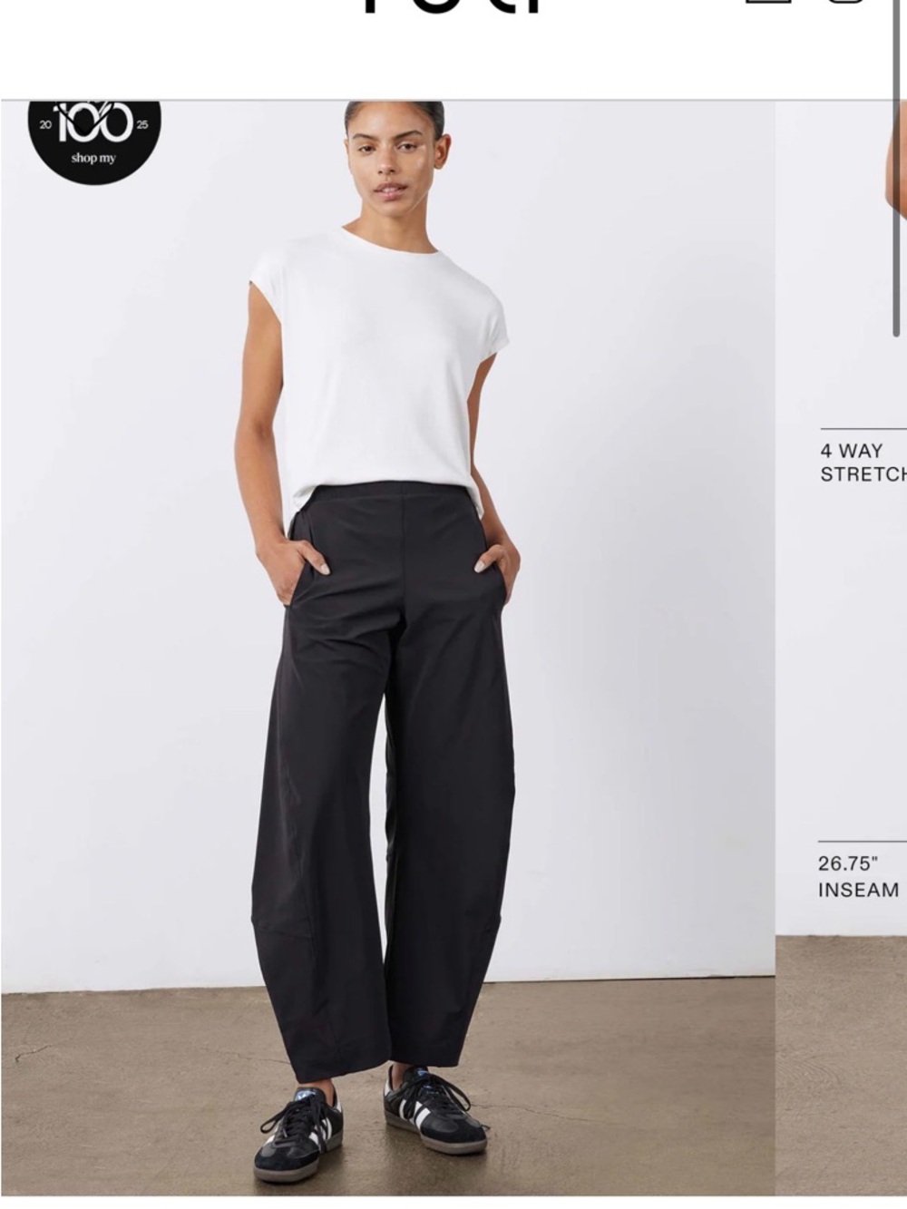 Ruti on the loose pants 0 petite